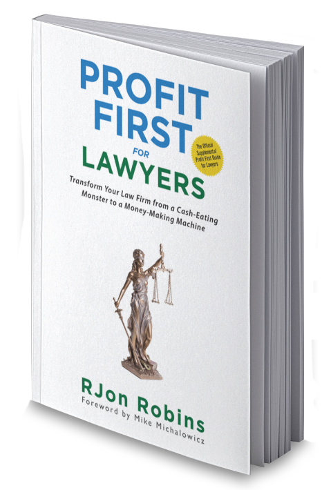 Profit First For Lawyers by RJon Robins book image