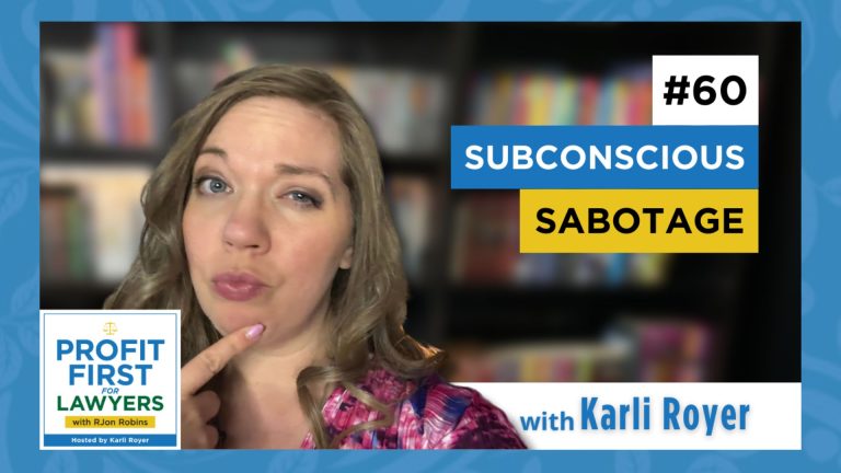 featured image of Karli Royer for Ep 60 Subconscious Sabotage.